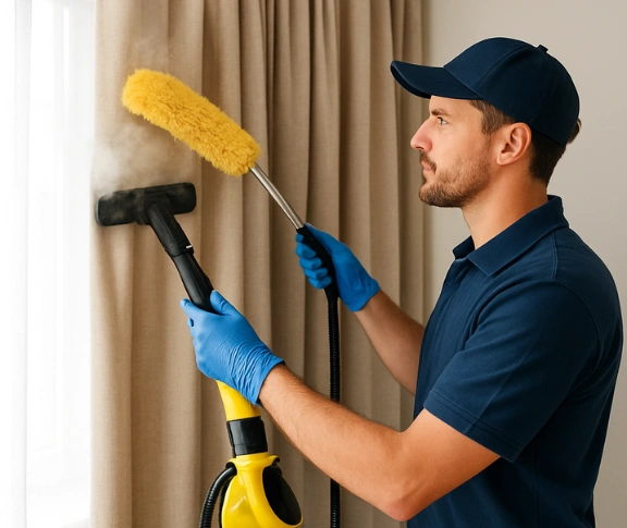 Trusted blind cleaning technician Matty Curtain Cleaning glen-huntly-vic QLD